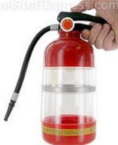 Thirst Extinguisher -  Fire Extinguisher Drinking Game Fill with Drink of Choice