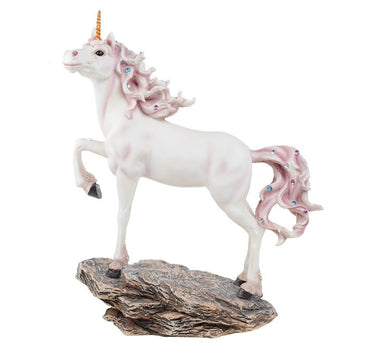 Unicorn Figurine - Resin Fantasy Statue - Zem - WE COMBINE SHIPPING WORLDWIDE