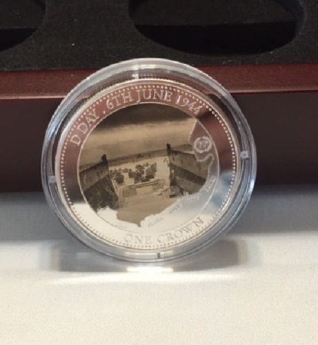 View From Landing Craft 70th Anniversary D Day Coin With Case Bradford Exchange