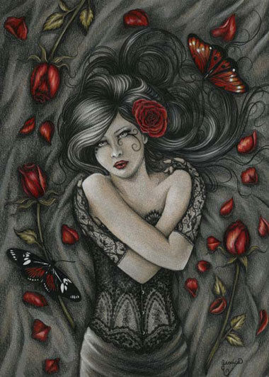 What Dreams May Come 5 X 7 Print Card Stock Jessica Galbreth Fantasy Fairy Art