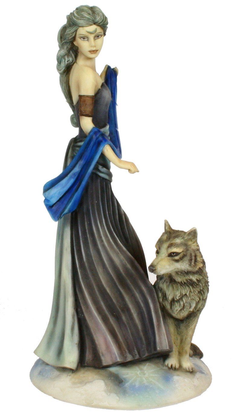 Wolf Maiden Goddess Figurine - Jessica Galbreth NO BOX  LAST ONE