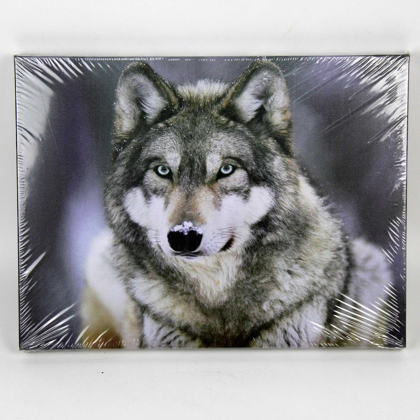 Wolf Print Wall Art LED  Home Decoration NS