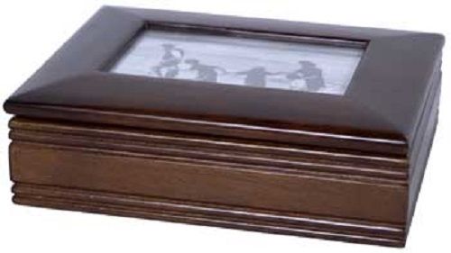 Wood Jewellery Box with Photo SALE - RAI  #68039