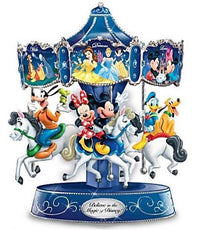 Disney Mickey Believe in Magic Carousel Bradford Exchange RARE