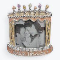Leeber Birthday Cake Picture Frame 3x3 frame