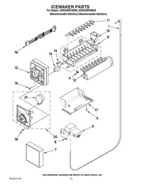 Whirlpool p/n 2305225 WPW10159839 Refrigerator Water Inlet Valve NEW