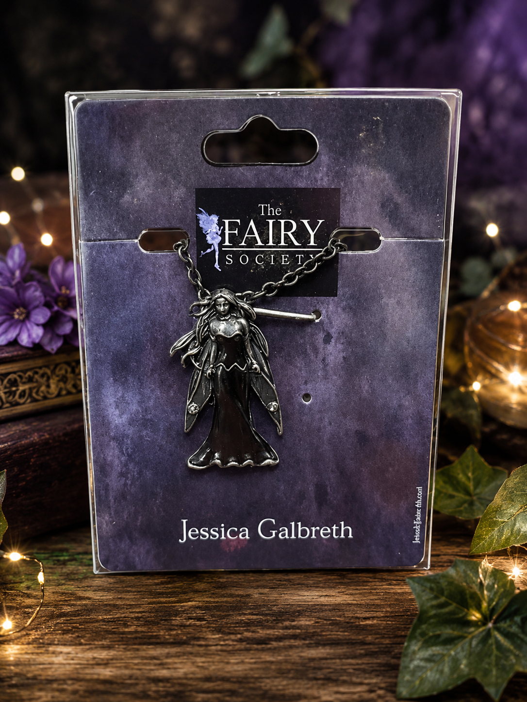 Jessica Galbreth The Fairy Society Fairy Pendant Necklace – New
