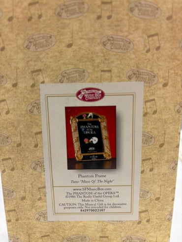 Phantom of the Opera Picture Frame San Francisco Music Box Company Musical