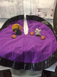 Disney Nightmare Before Christmas Tree Topper and Skirt