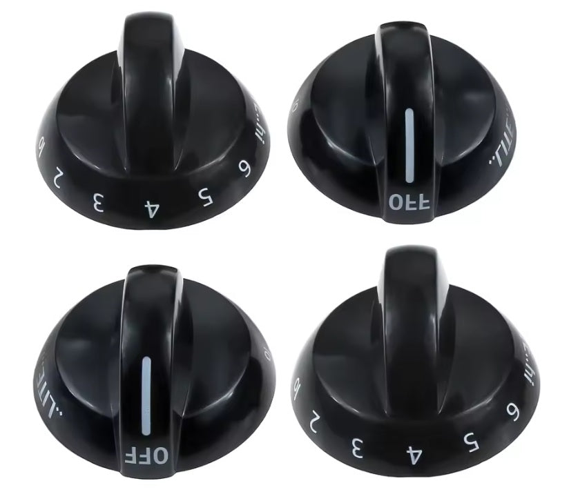 Frigidaire Gas Stove Valve Knobs m/n PLGF389CCB p/n 316220002 USED PARTS