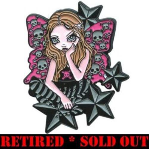 Skulls and Stars Jasmine Becket-Griffith Fantasy Enamel Pin Collectible