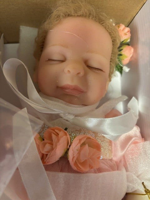 Dream Blossom Fairy with Wings Baby Doll 13.5" Silicone Ashton Drake