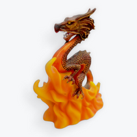 Asian Fire Dragon From the Bradford Exchange  Display Model No Original Box