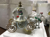 Cinderella Carriage Water Globe Disney Castle Collection / an Ornament