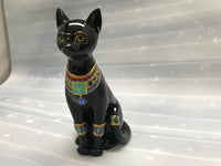 Egyptian Pharoah Cat Figurine / Statue Bradford Exchange