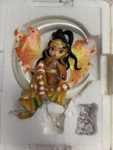 Amber Fairy Dragonling Wall Art Figurine Collection Jasmine Becket Griffith