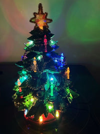 Vintage Bubble Light Tree - Thomas Kinkade Bradford Exchange