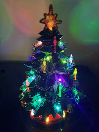 Vintage Bubble Light Tree - Thomas Kinkade Bradford Exchange