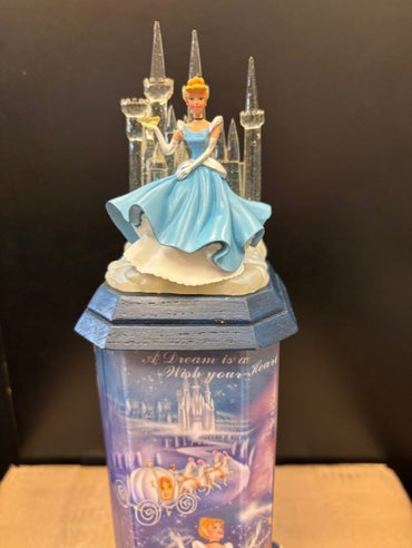 Disney Cinderella Lamp Retired Bradford Exchange