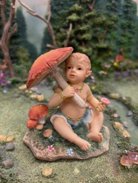 Viramuse Faebie Faerie Glen Baby Fairy Figurine Fairysite