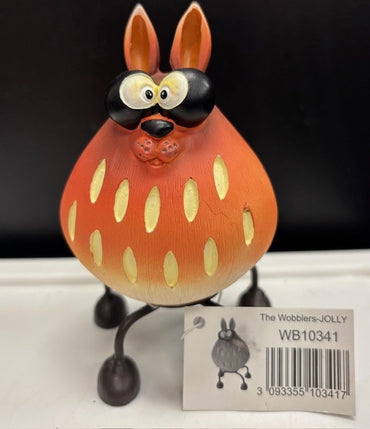The Wobblers Jolly Rabbit Figurine WB10341
