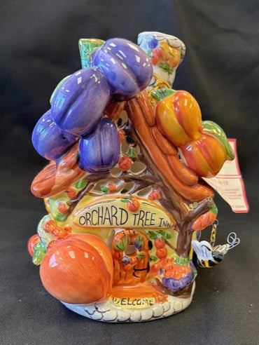 Orchards House for Tealight Candle and can add Fragrance Oil to Chimney
