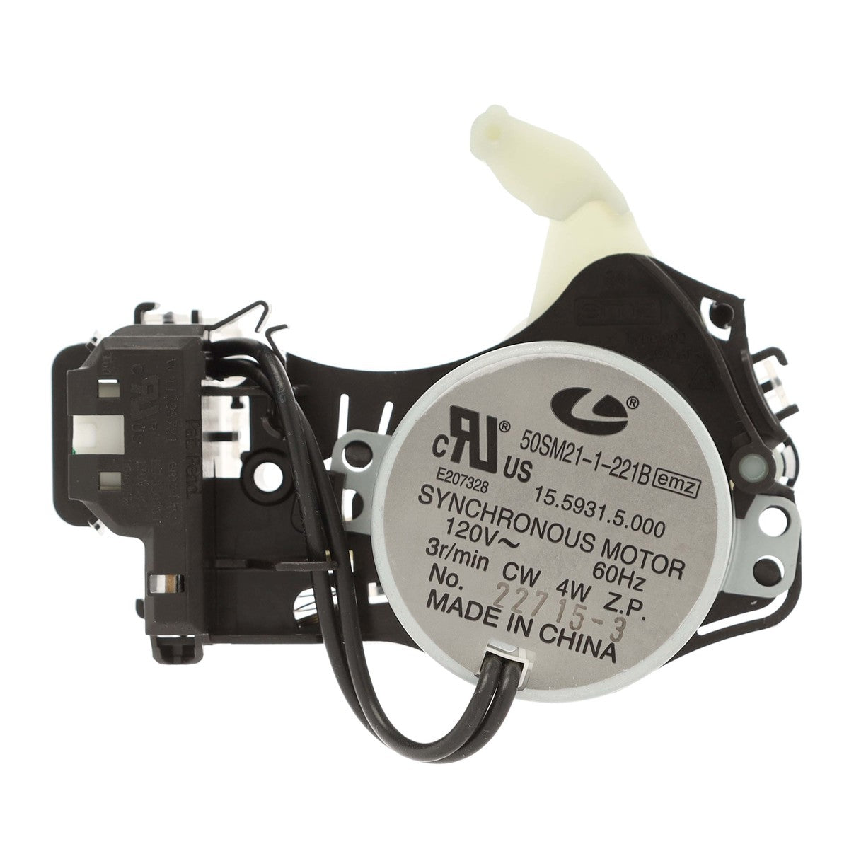 Whirlpool Washer Actuator Part W10913953 (Repl: W10815026) Model  ITW4671EW1